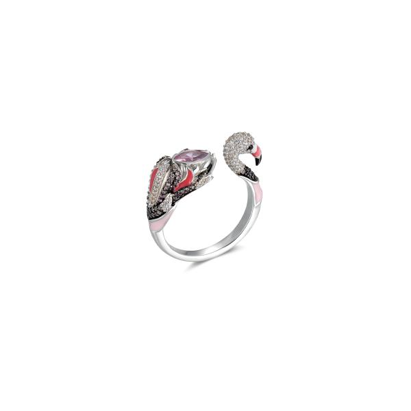 Fabio Flamingo Ring